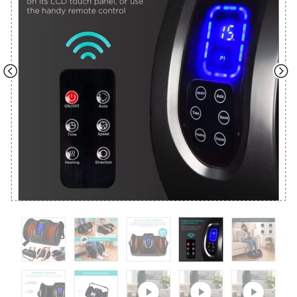 Best Choice Foot Massager Machine - Black - Picture 9 of 12